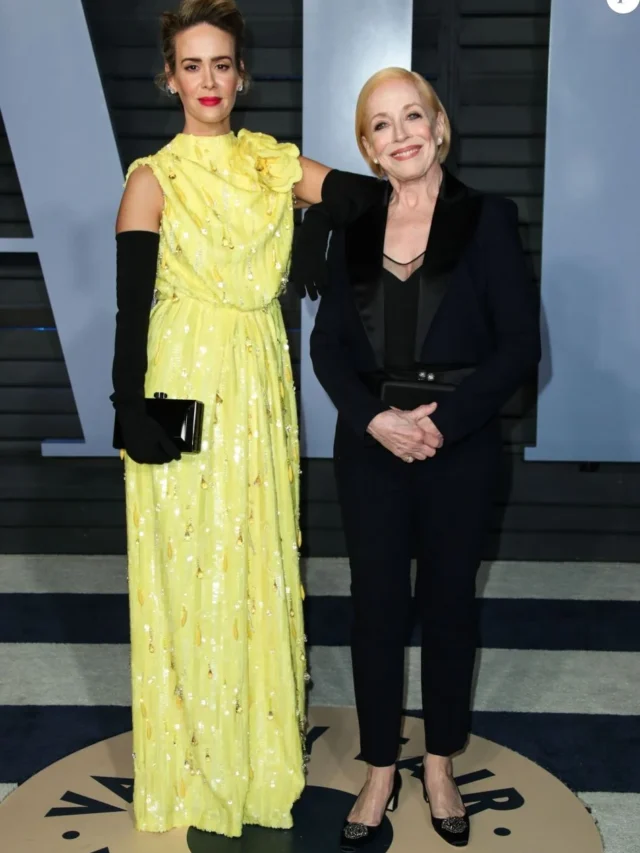 "Timeless elegance and talent: Holland Taylor shines in this stunning portrait, showcasing her iconic style and grace."